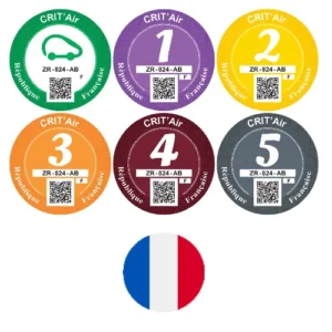 Vignette Crit’Air Antipollution